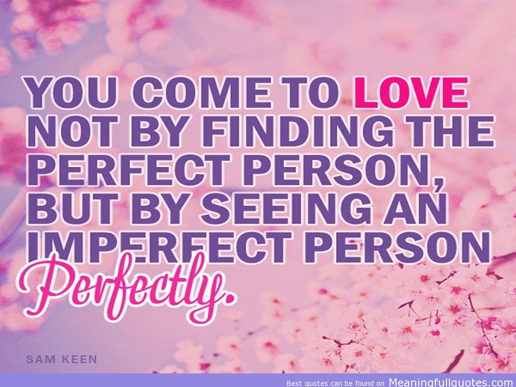 A nice quotes about love
