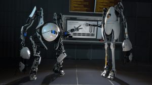 Portal 2 фон стим