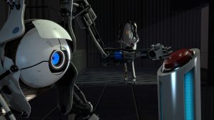 Portal 2 фон стим