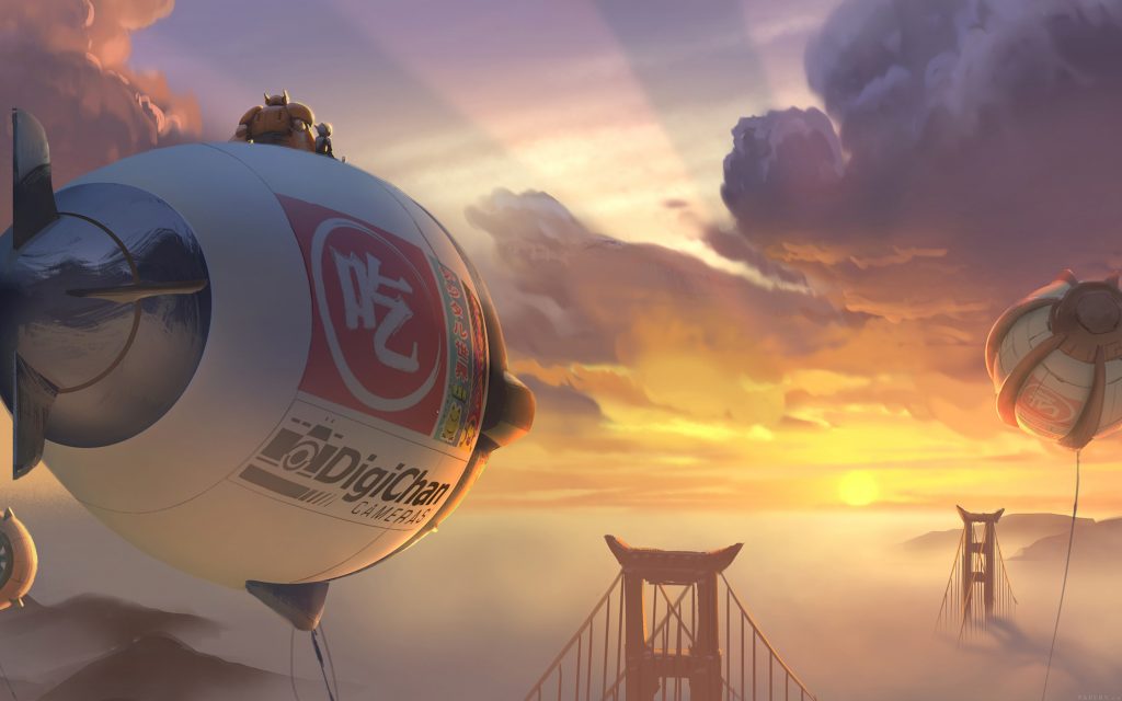 Big Hero 6 Widescreen Background