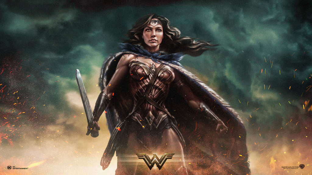 Wonder Woman Full HD Background