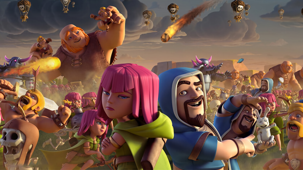 Clash Of Clans Full HD Background